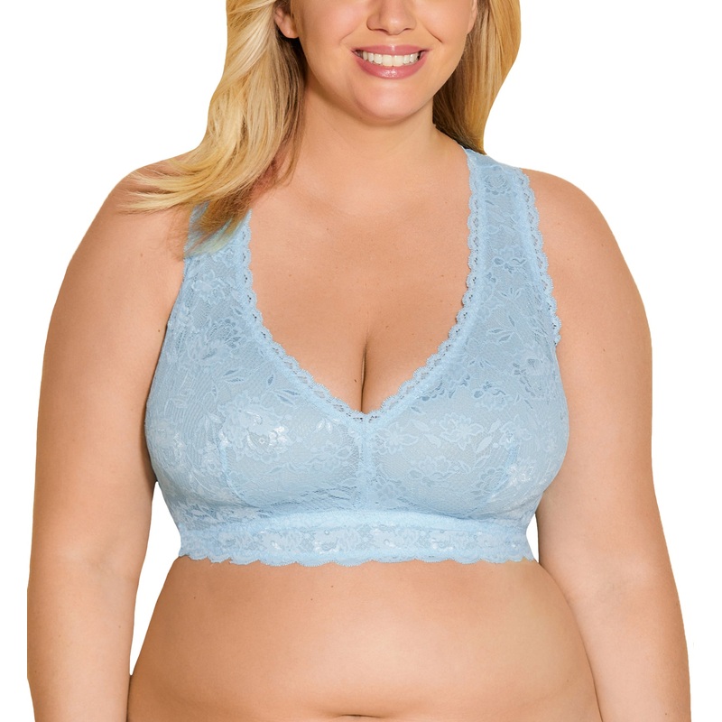 Cosabella NSN Ultra CURVY Racie Racerback Bralette (NEVER1353) – Aasmani Blue