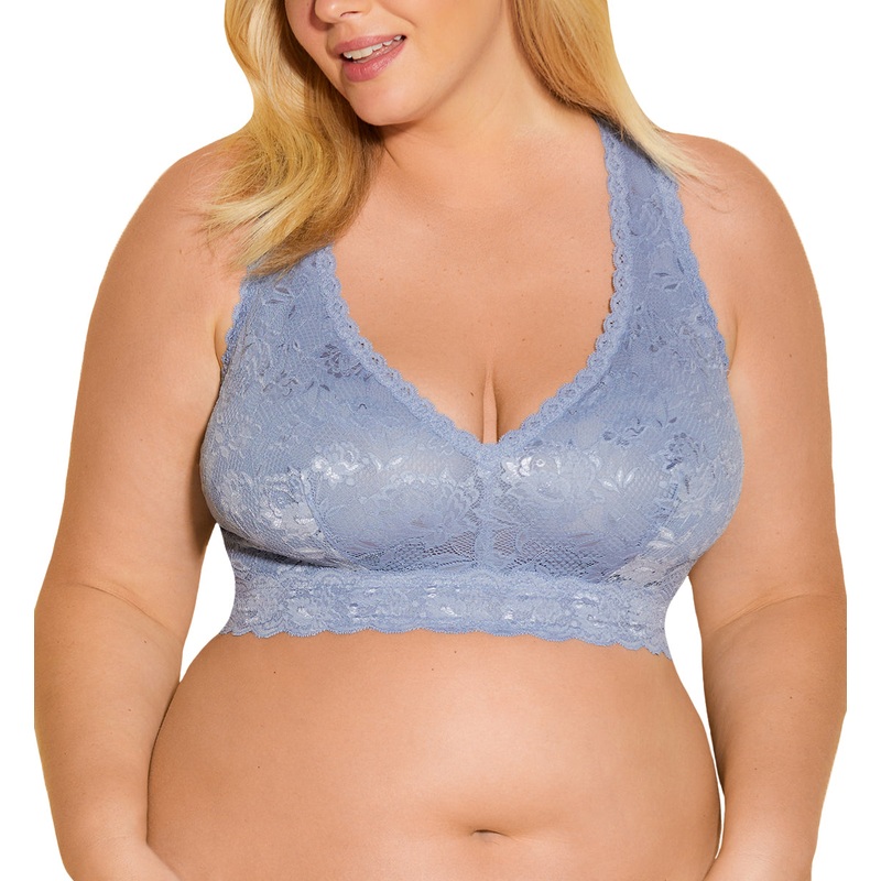 Cosabella NSN Ultra CURVY Racie Racerback Bralette (NEVER1353) – Blue Diamond