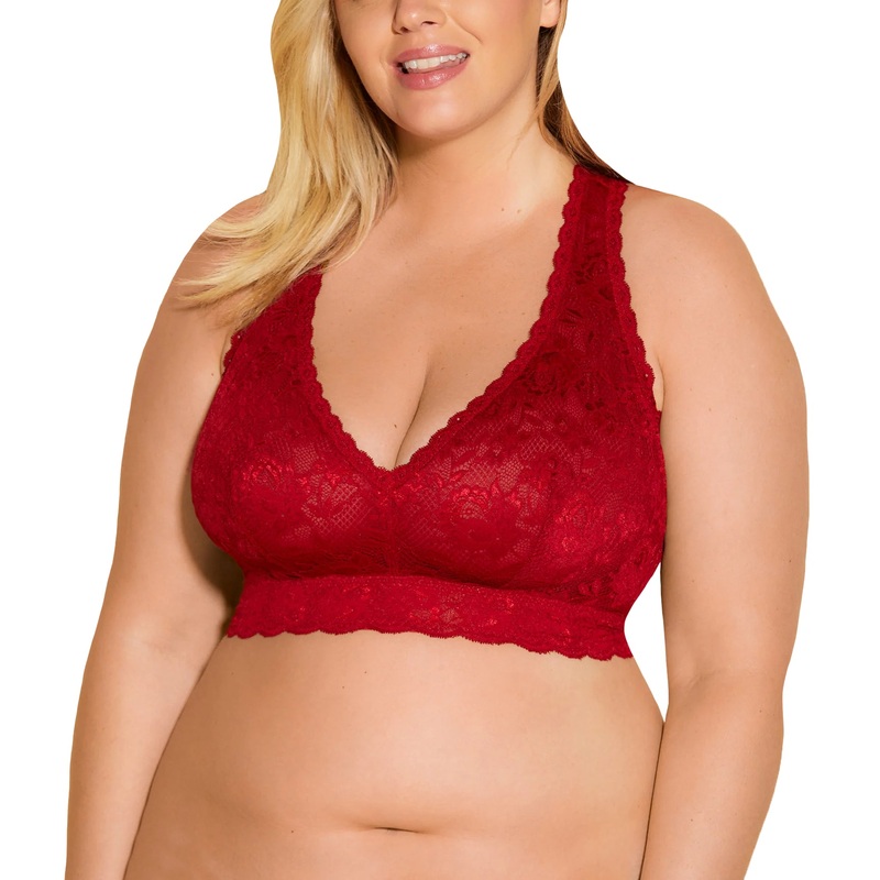 Cosabella NSN Ultra CURVY Racie Racerback Bralette (NEVER1353) – Sindoor Red