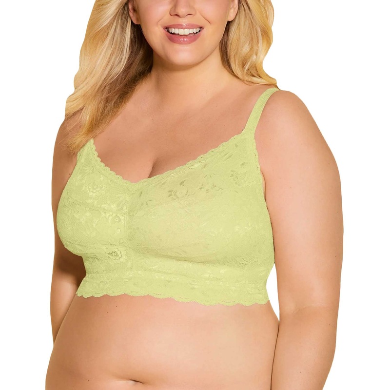 Cosabella NSN ULTRA CURVY Sweetie Bralette (NEVER1321) – Chakra Green