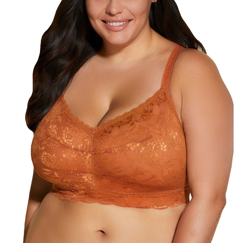 Cosabella NSN ULTRA CURVY Sweetie Bralette (NEVER1321) – Dark Copper
