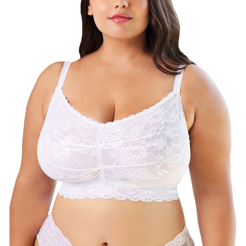 Cosabella NSN ULTRA CURVY Sweetie Bralette (NEVER1321) – White