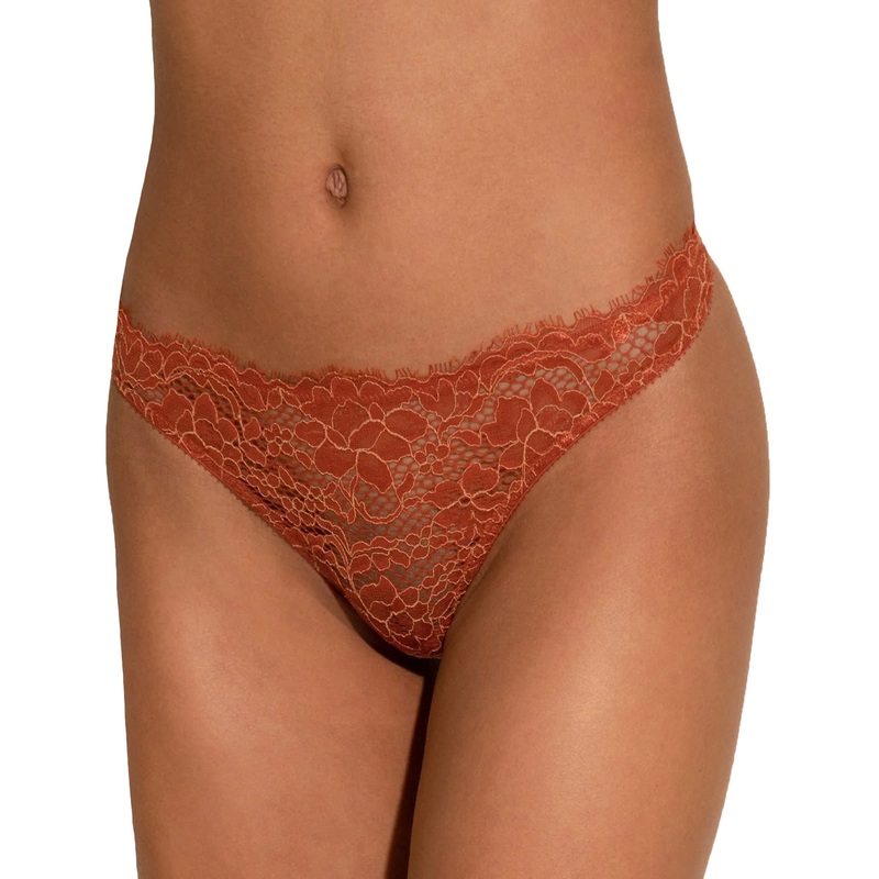 Cosabella Pret-A-Porter Modal Low Rise Thong (PRETA0322) – Sahara/Taaja Mango