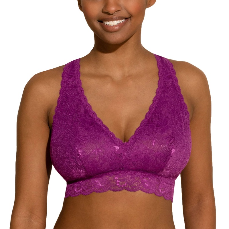 Cosabella Never Say Never CURVY Racie Racerback Bralette (NEVER1355) – Swiss Beet