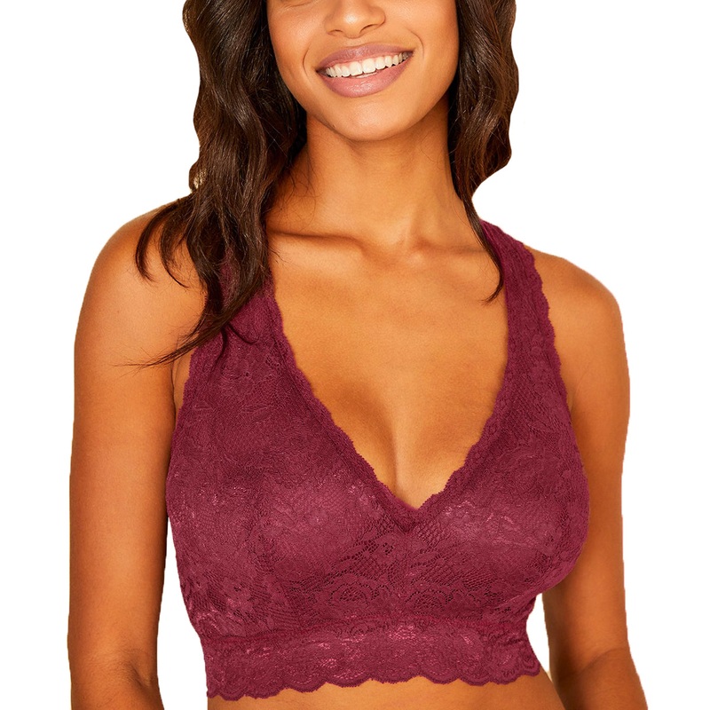 Cosabella Never Say Never CURVY Racie Racerback Bralette (NEVER1355) – Vino