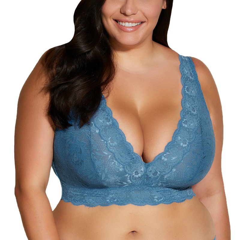 Cosabella Never Say Never SUPER CURVY Plungie Longline Bralette (NEVER1389) – Malawi