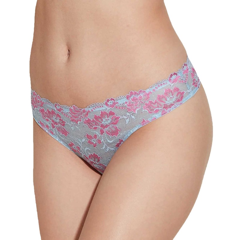 Cosabella Savona Low Rise Thong (SAVON0322) – Aasmani/Rani Pink