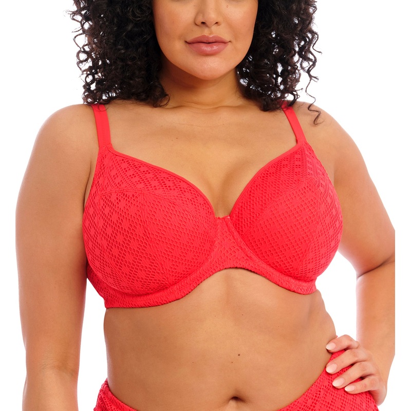 Elomi Bazaruto Plunge Underwire Bikini Top (ES800602) – Sunset