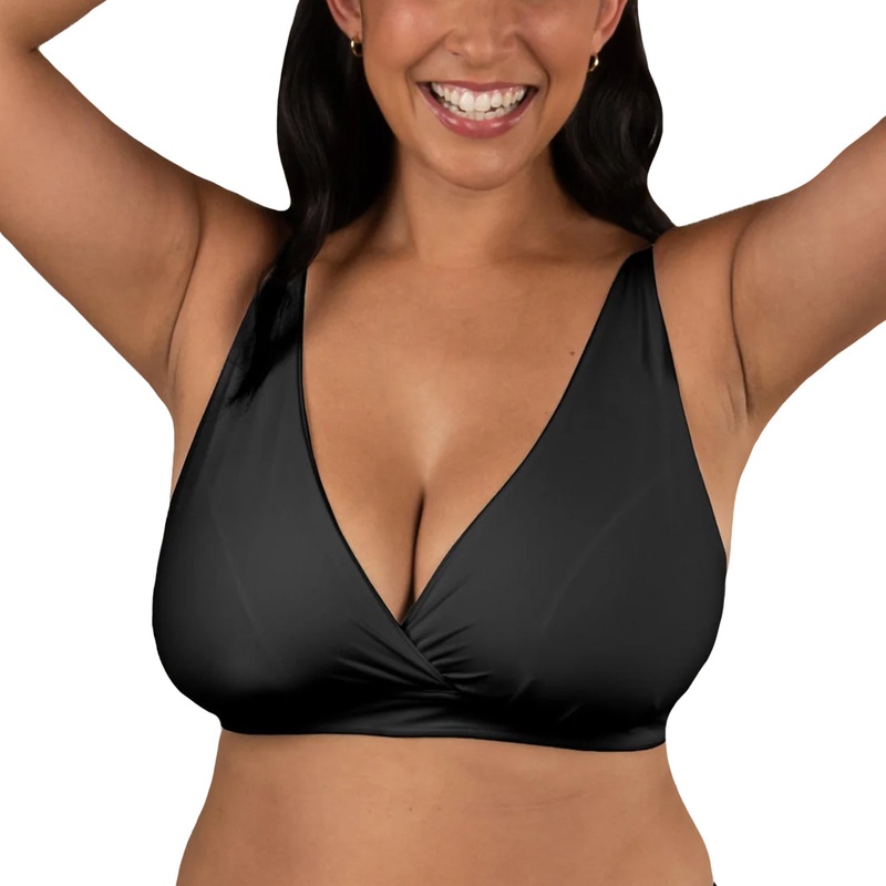 BRAVADO! DESIGNS Ballet FULL CUP Plunge Crossover Bra (1260VFC) – Black