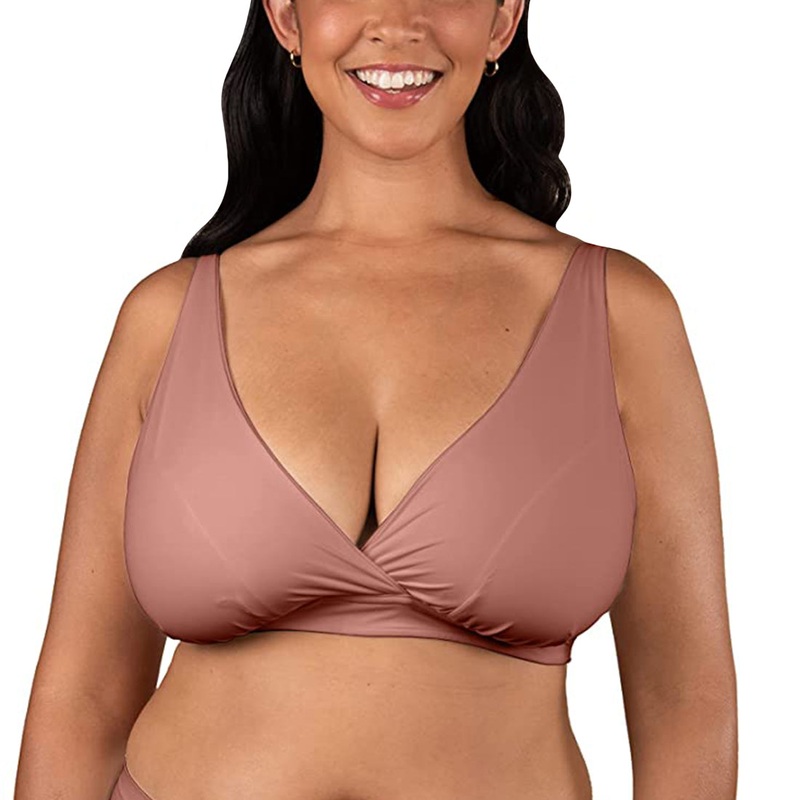 BRAVADO! DESIGNS Ballet FULL CUP Plunge Crossover Bra (1260VFC) – Roseclay