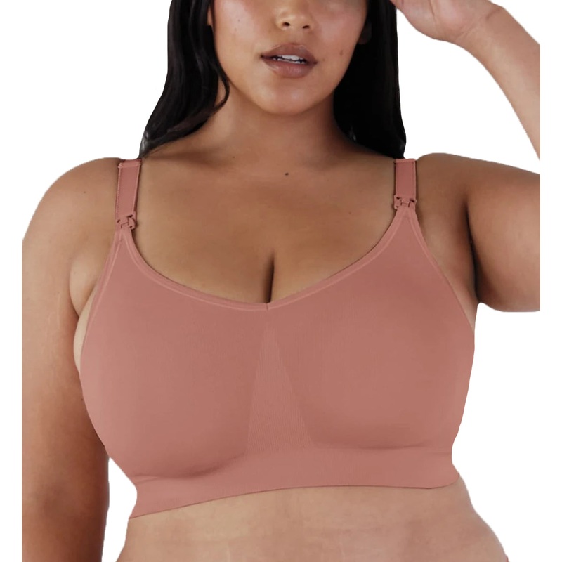 BRAVADO! DESIGNS Body Silk FULL CUP Seamless Nursing Bra (1401VFC) – Roseclay