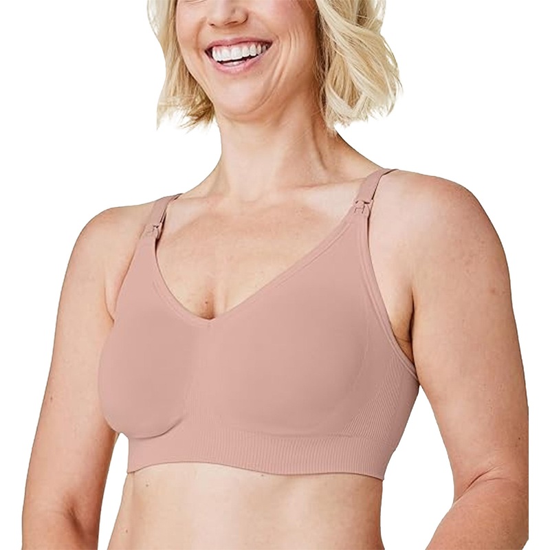 BRAVADO! DESIGNS Body Silk Seamless Nursing Bra (1401V) – Cameo