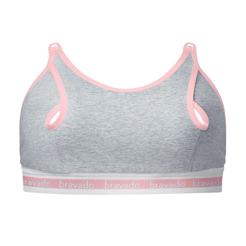 BRAVADO! DESIGNS Clip and Pump Hands-Free Nursing Bra ACCESSORY (9301V) – Dove Heather