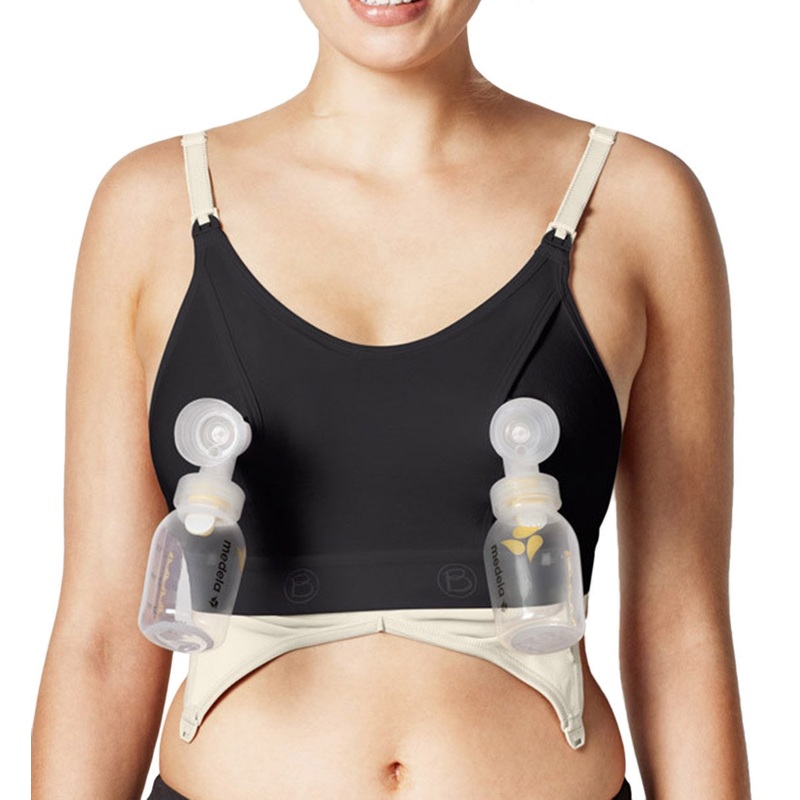 BRAVADO! DESIGNS Clip & Pump Hands-Free Bra Accessory (9301XJ2) – Black
