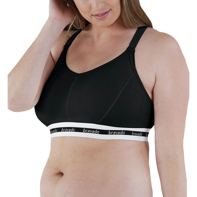 BRAVADO! DESIGNS Full Cup Original Nursing Bra (1015V) – Black