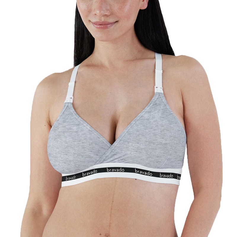 BRAVADO! DESIGNS Original Pumping and Nursing Bra (12006V) – Dove Heather