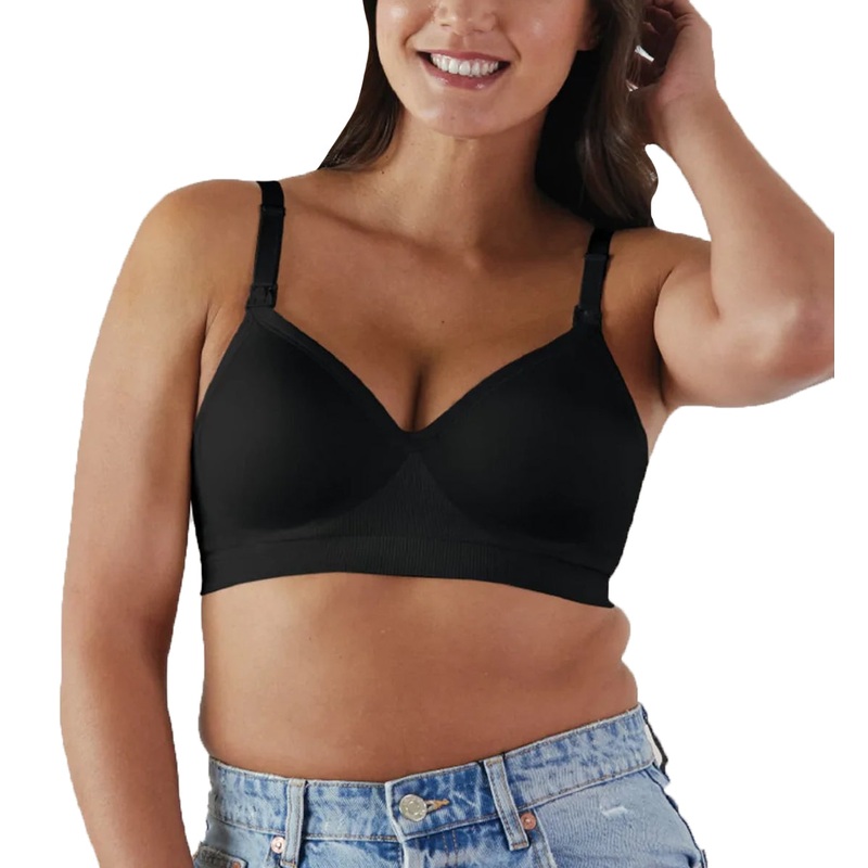 BRAVADO! DESIGNS Plunge Nursing Bra (11017V) – Black
