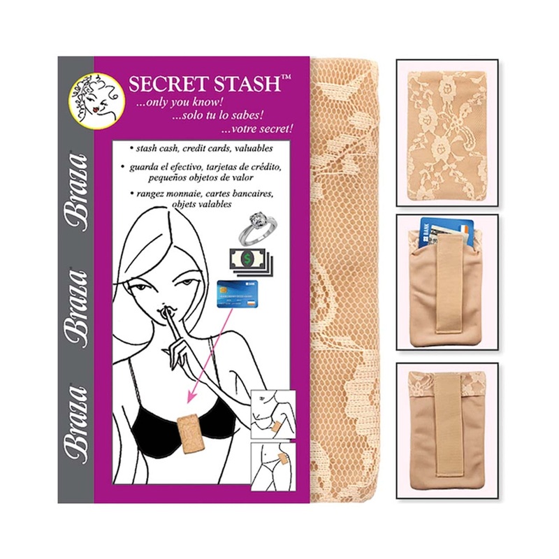 Braza Secret Stash – Bra Pocket (8090) – Beige