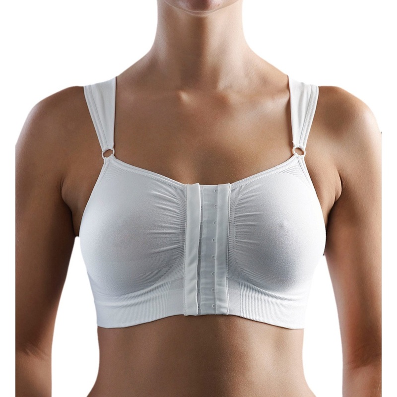 Carefix Bella Front Closure Comfort/Sleep Bra (321250) – White