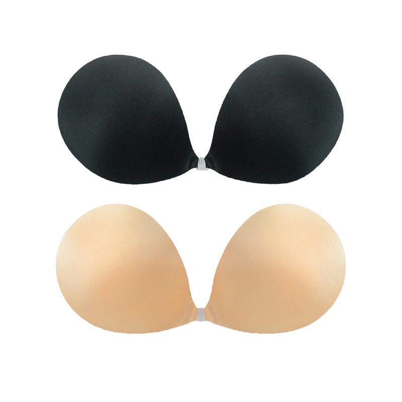 NuBra SE888 Seamless 2 Bra Travel Pack (TPD) – Fair/Black