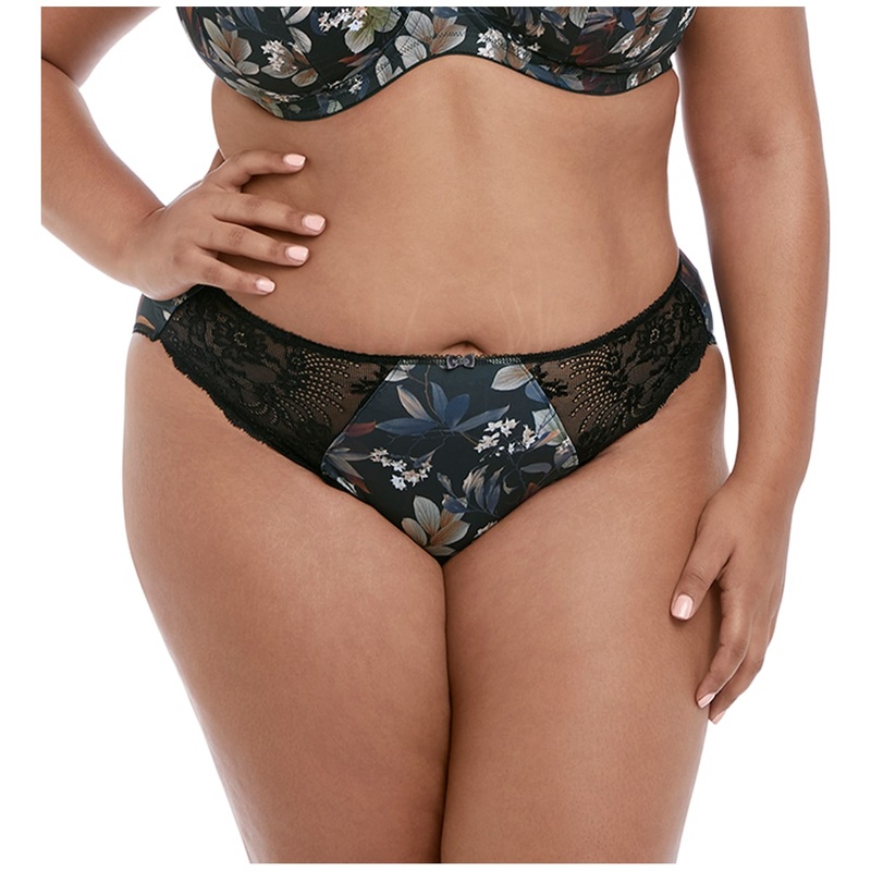 Elomi Morgan Stretch Lace Matching Panty Brief (4115) – Midnight Garden