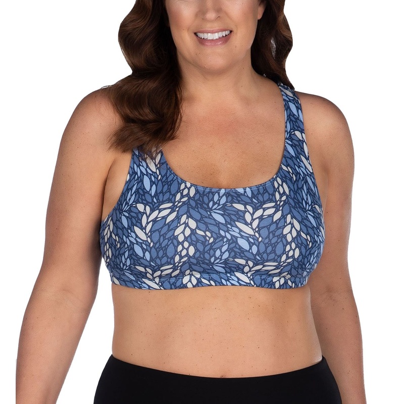 Leading Lady Serena Wirefree Racerback Sports Bra (514) – Geo Leaves