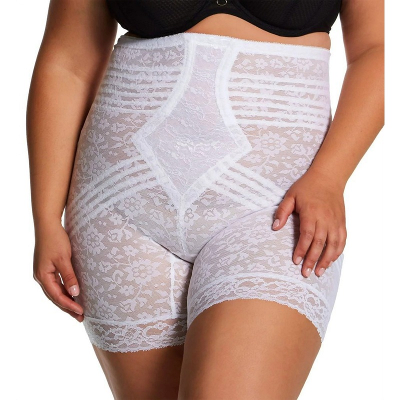 Rago Extra Firm High Waist Long Leg Shaper (6207) – White