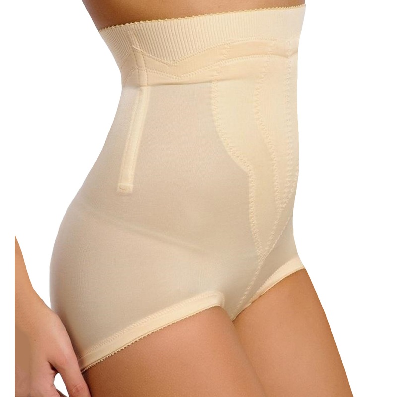 Rago Medium Control High Waist Shaping Panty (6296) – Beige