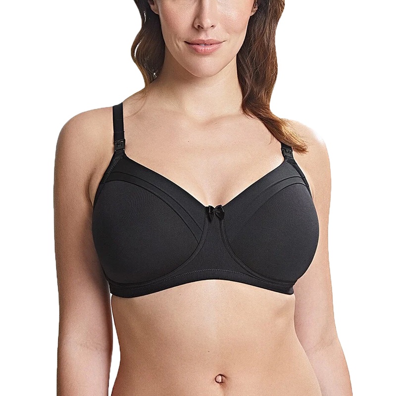 Royce Maisie Cotton Lined NURSING Non-wire Bra (1391) – Black