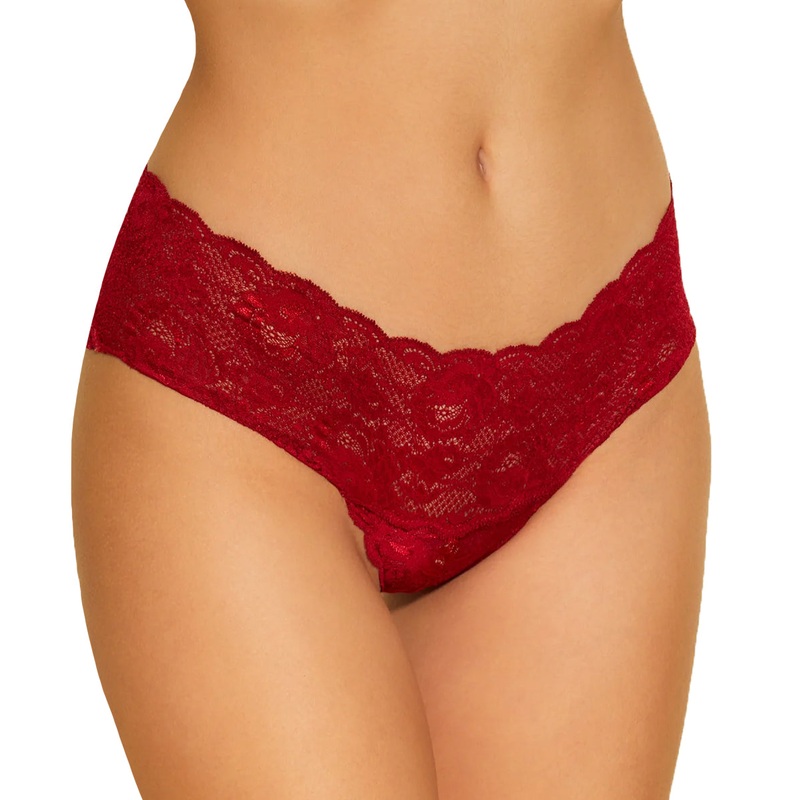 Cosabella Never Say Never Hottie Lowrider Hotpant (NEVER07ZL) – Sindoor Red