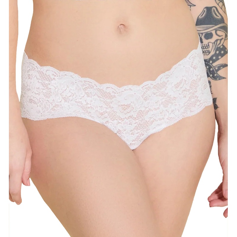 Cosabella Never Say Never Hottie Lowrider Hotpant (NEVER07ZL) – White
