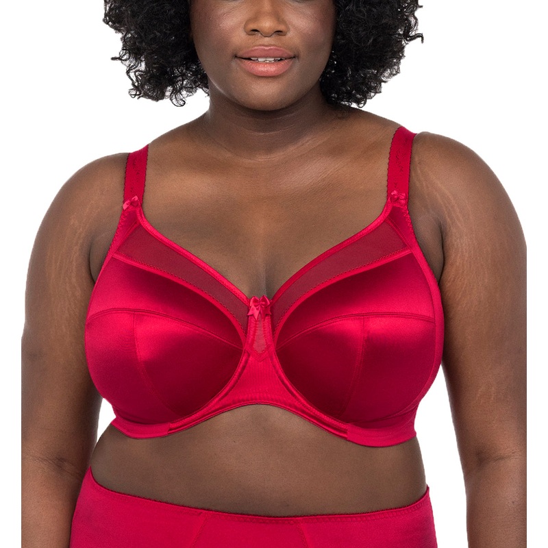 Goddess Keira Support Underwire Bra (6090) – Crimson