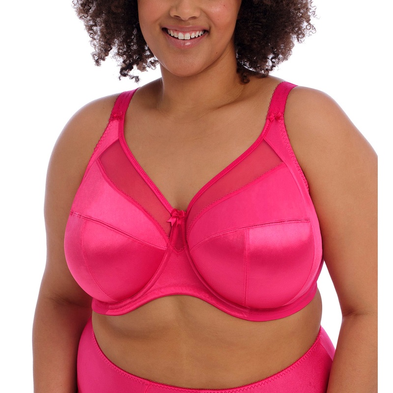 Goddess Keira Support Underwire Bra (6090) – Hot Pink