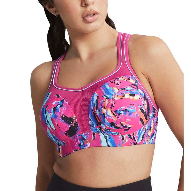 Panache Power Underwire Sports Bra (5021) – Abstract Orchid