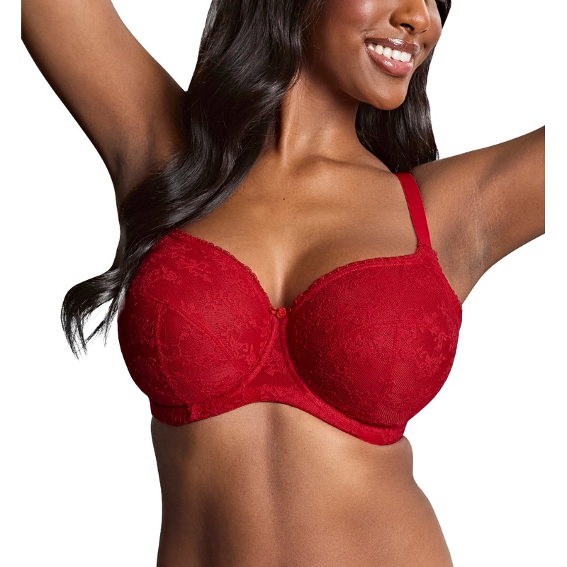 Panache Tango Lace Underwire Balconette Bra (10966) – Scarlet
