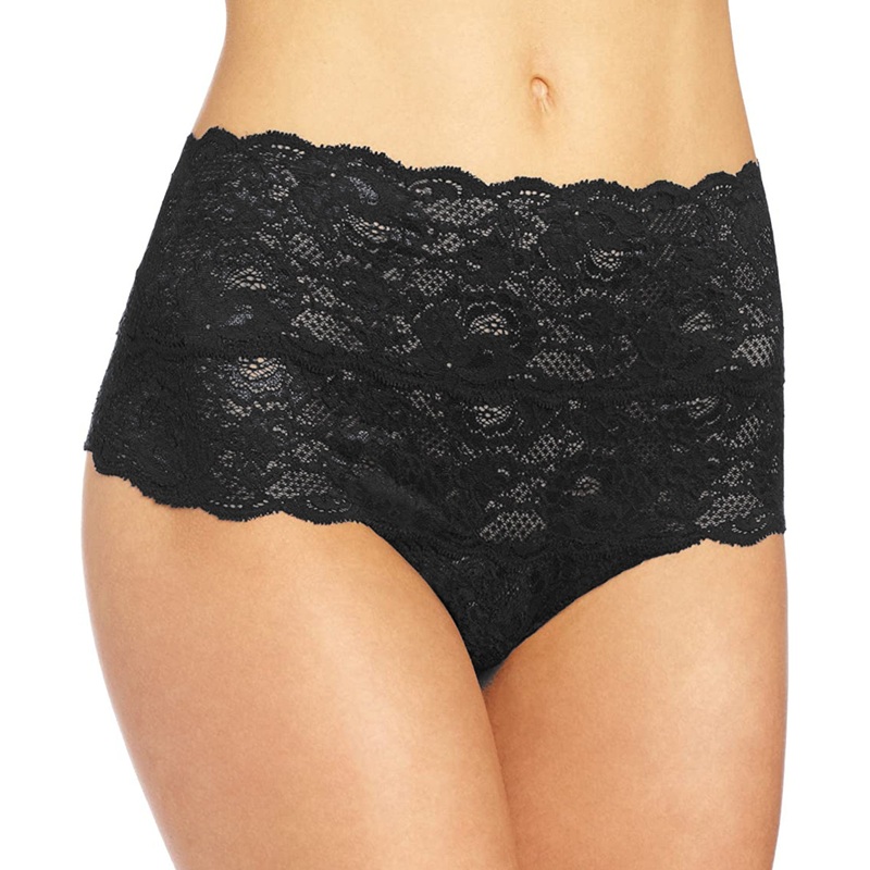 Cosabella Never Say Never High Rise Thong (NEVER0361) – Black
