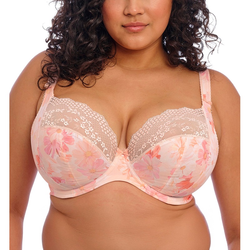 Elomi Lucie Banded Stretch Lace Plunge Underwire Bra (4490) – Cosmos