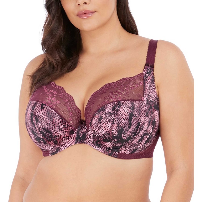 Elomi Lucie Banded Stretch Lace Plunge Underwire Bra (4490) – Mambo
