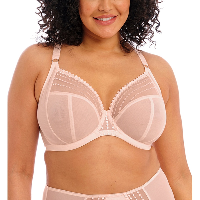 Elomi Matilda Banded Plunge Underwire Bra (8900) – Pearl Blush