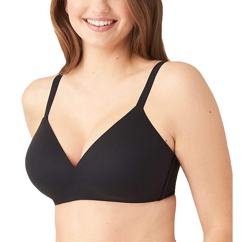 Wacoal How Perfect Wire Free Contour T-Shirt Bra (852189) – Black