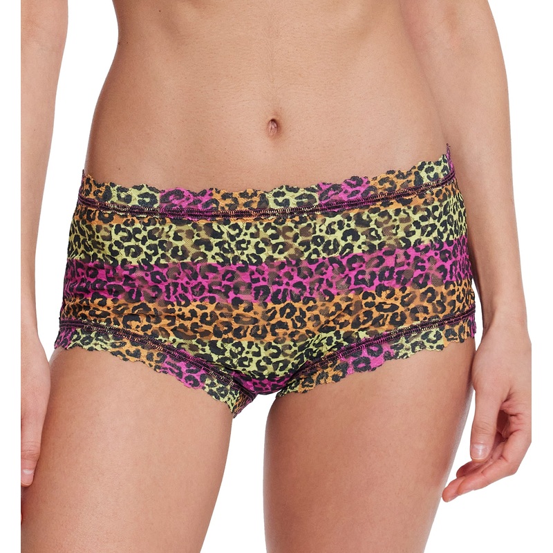 Hanky Panky Signature Lace High Rise Printed Boyshort (PR481292) – It’s Electric