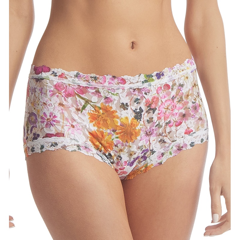 Hanky Panky Signature Lace High Rise Printed Boyshort (PR481292) – Pressed Bouquet