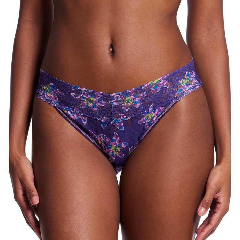 Hanky Panky Signature Lace Printed V-kini (PR482374) – Fleurs Por Moi