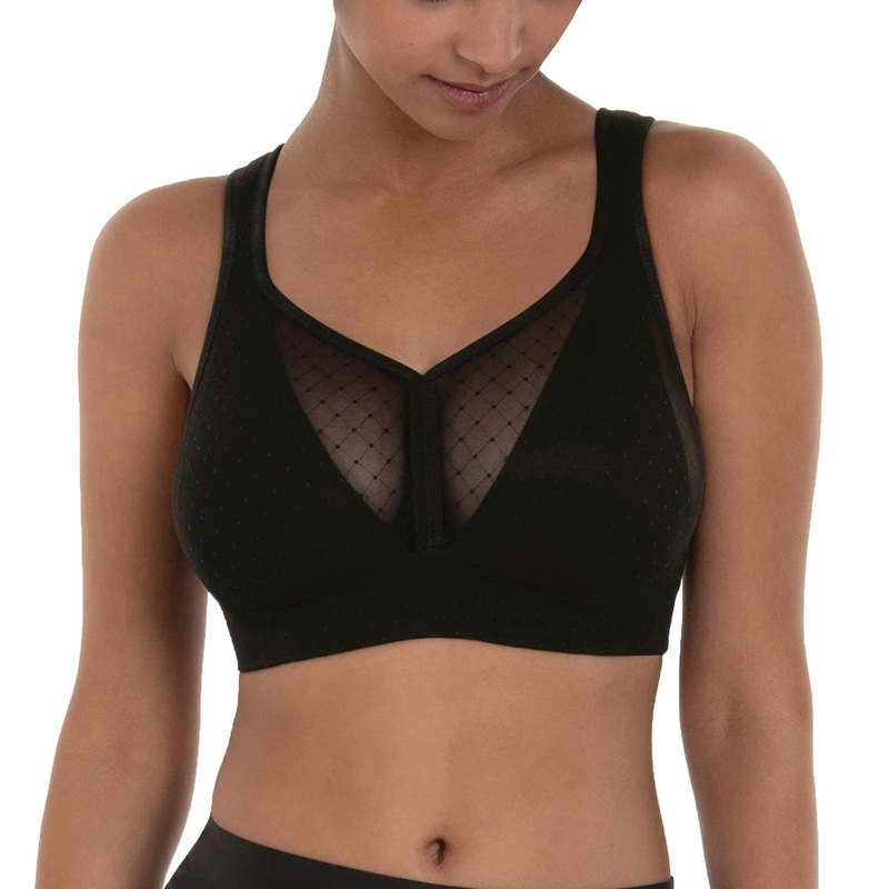 Rosa Faia by Anita Eve Wireless Delta Pad Bra (5211) – Black