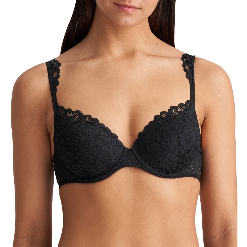 Marie Jo Elis Heart Shape Padded Underwire Bra (0102506) – Black