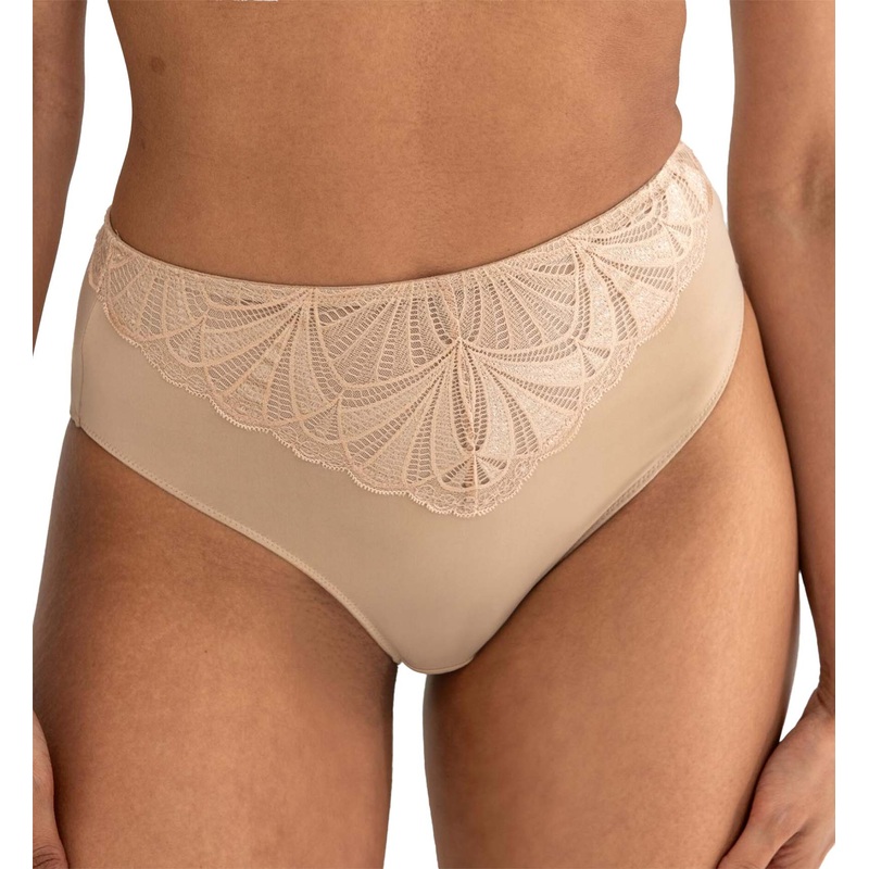 Pour Moi New Romance High Waist Midi Brief (184013) – Almond