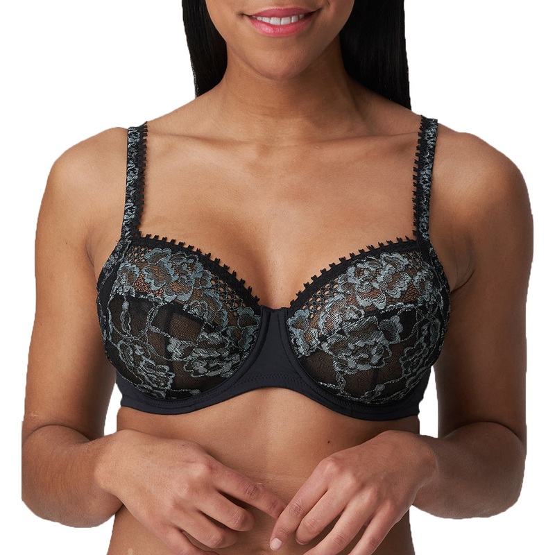 PrimaDonna Twist Rose Sauvage Full Cup Underwire Bra (0142080) – Black