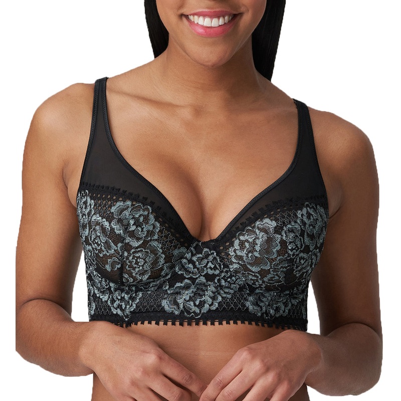 PrimaDonna Twist Rose Sauvage Triangle Underwire Bra (0142086) – Black