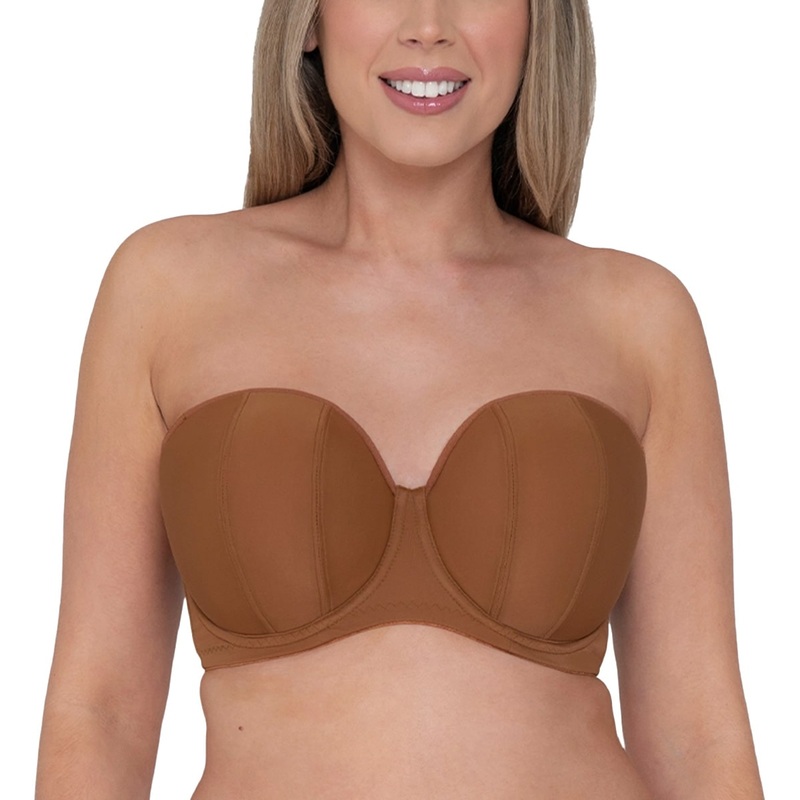 Curvy Kate Luxe Multiway Strapless Underwire Bra (CK2601) – Caramel