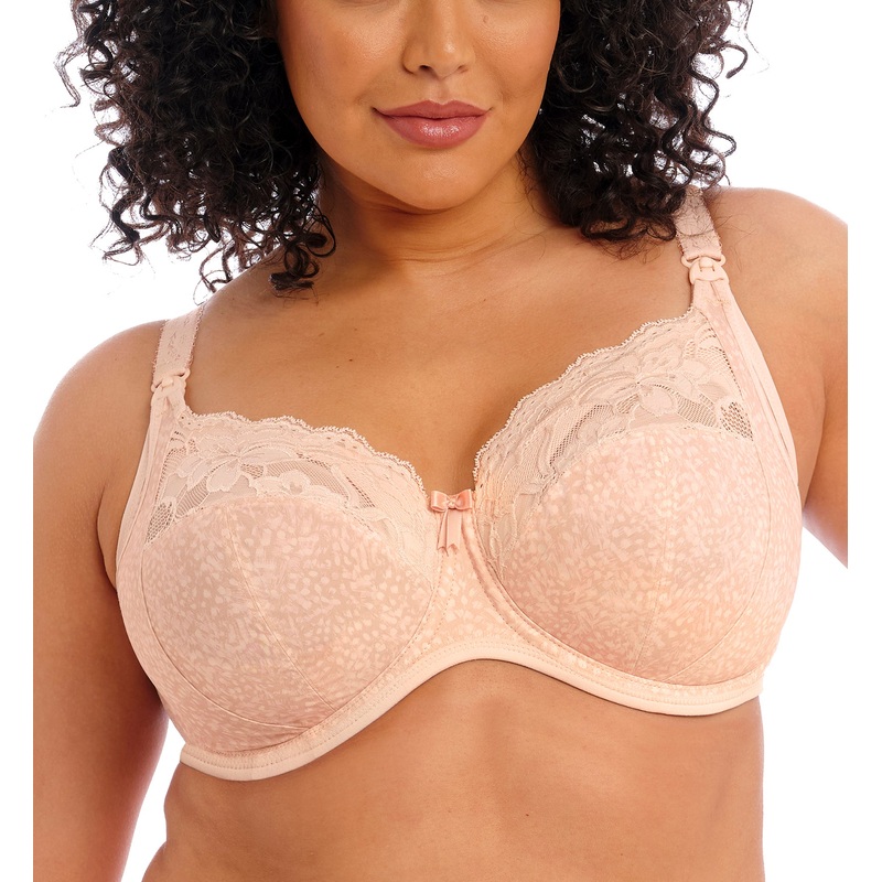 Elomi Molly Stretch Lace Underwire Nursing Bra (4542) – Cameo Rose